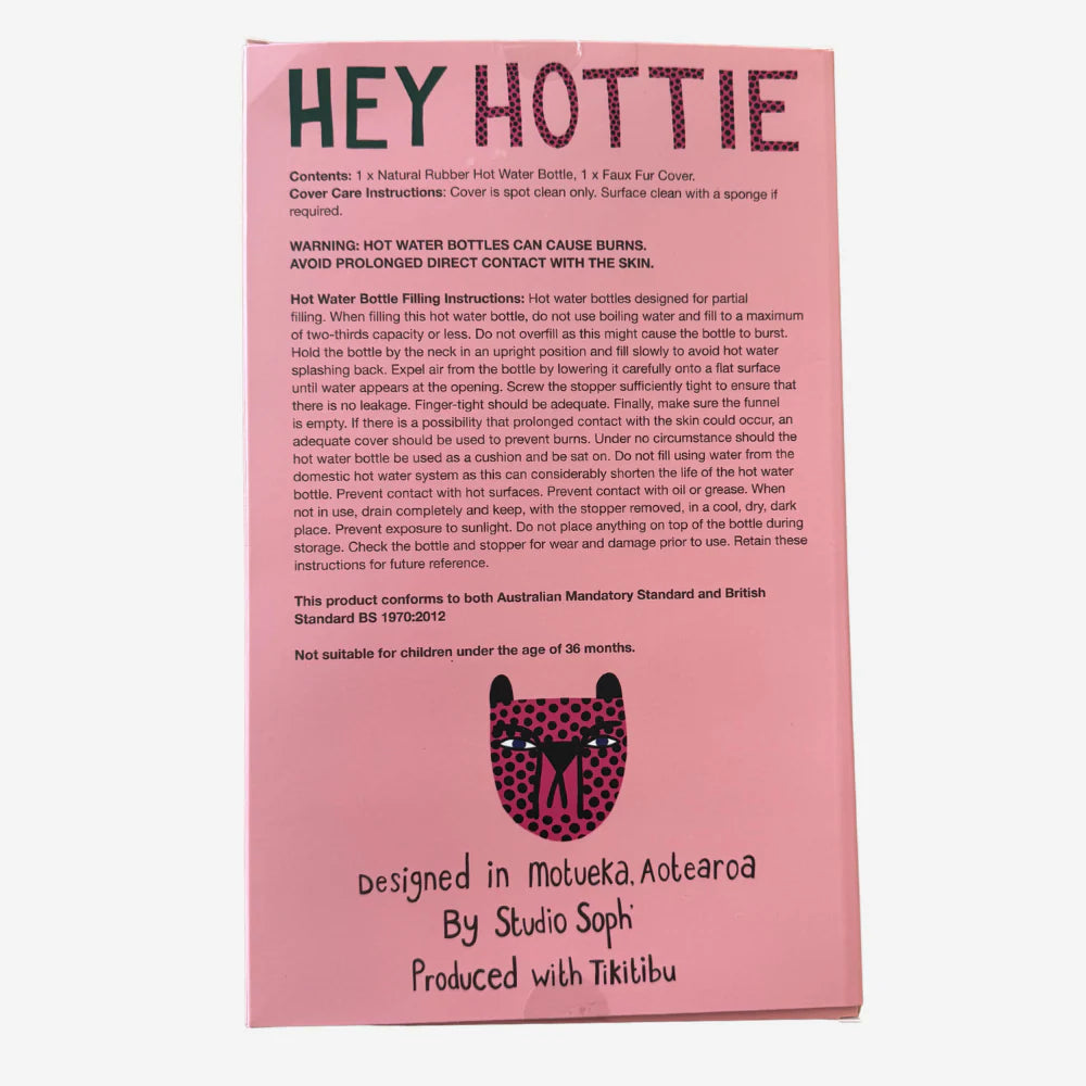 Rude | Hot Water Bottle & Cover