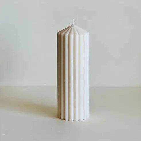 Cirque Pillar | White | Black Raspberry & Vanilla
