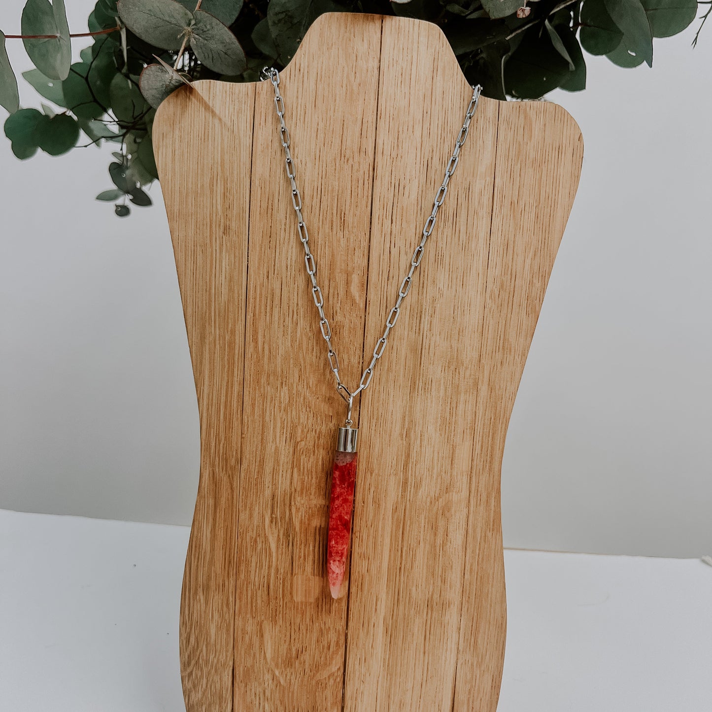 Natalie Kere | Australian rhodonite point