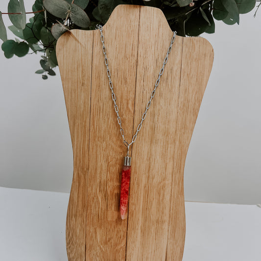 Natalie Kere | Australian rhodonite point