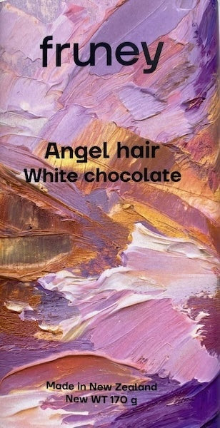 FRUNEY | Angel Hair white chocolate bar, 170g