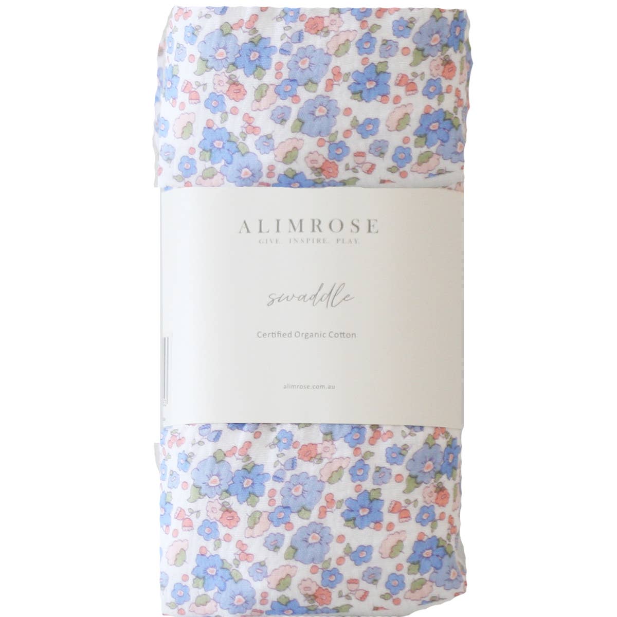 Muslin Swaddle Liberty Blue