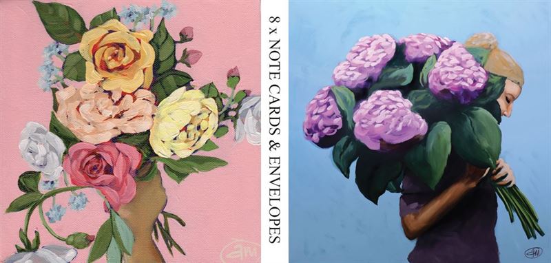 Abbey Merson | 8 Pkt - Notecard Set