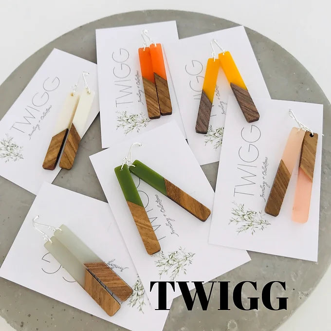 Twigg Jewellery | Scandi Rod Earrings