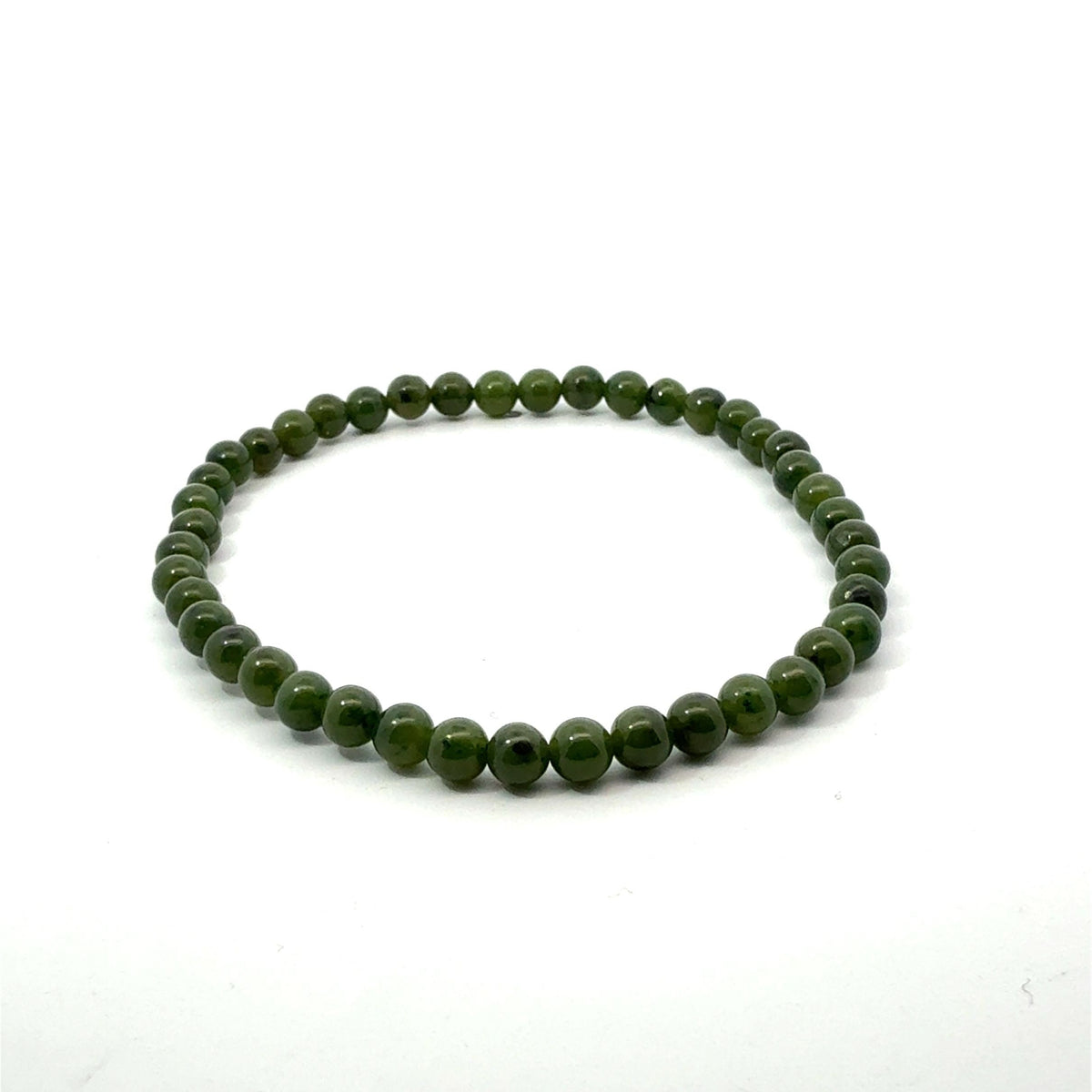 Jade 4mm Stretch Bracelet