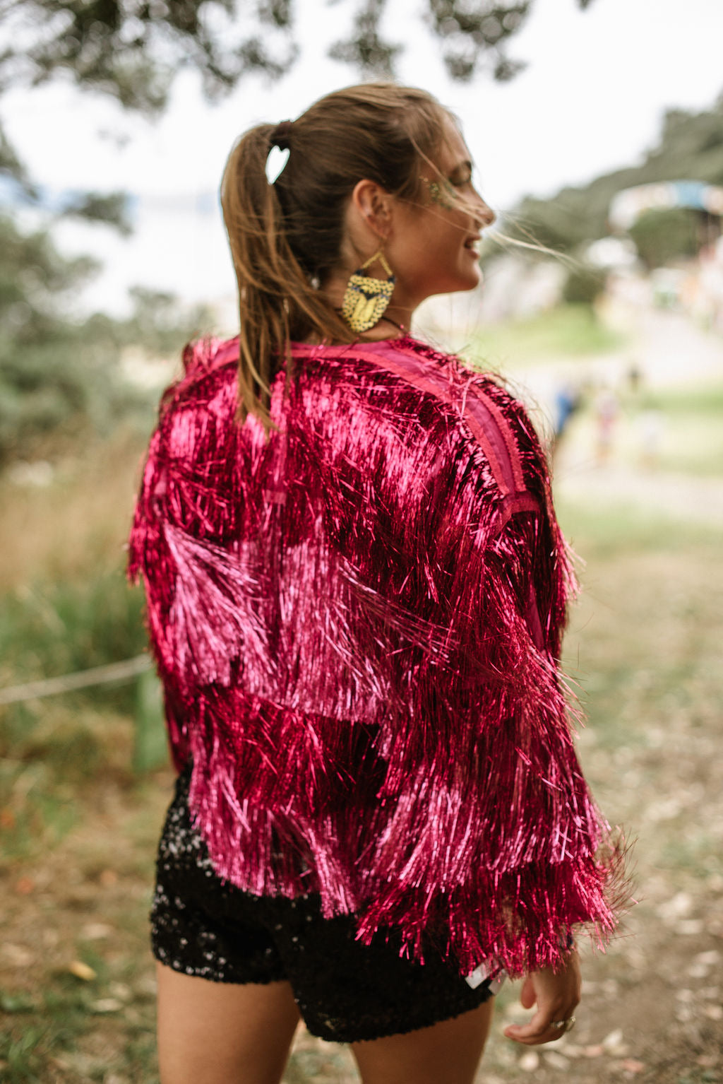 Fuchsia Showstopper Coat