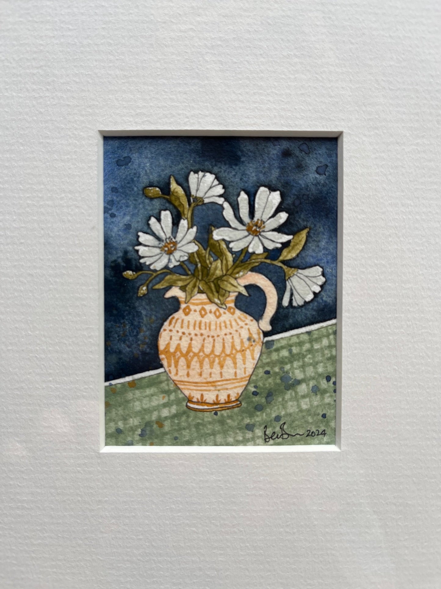 BEC BROWN | Framed Mini | White Daisies