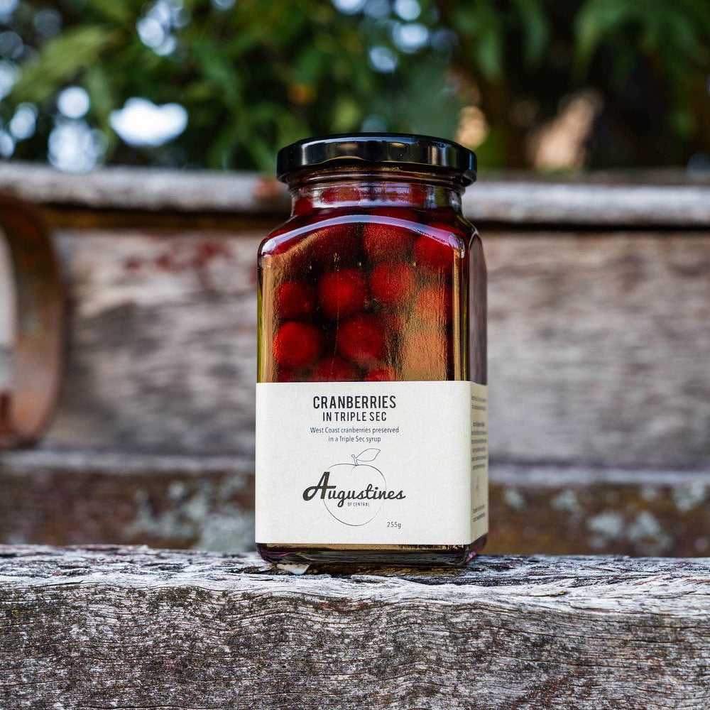 Cranberries in Triple sec