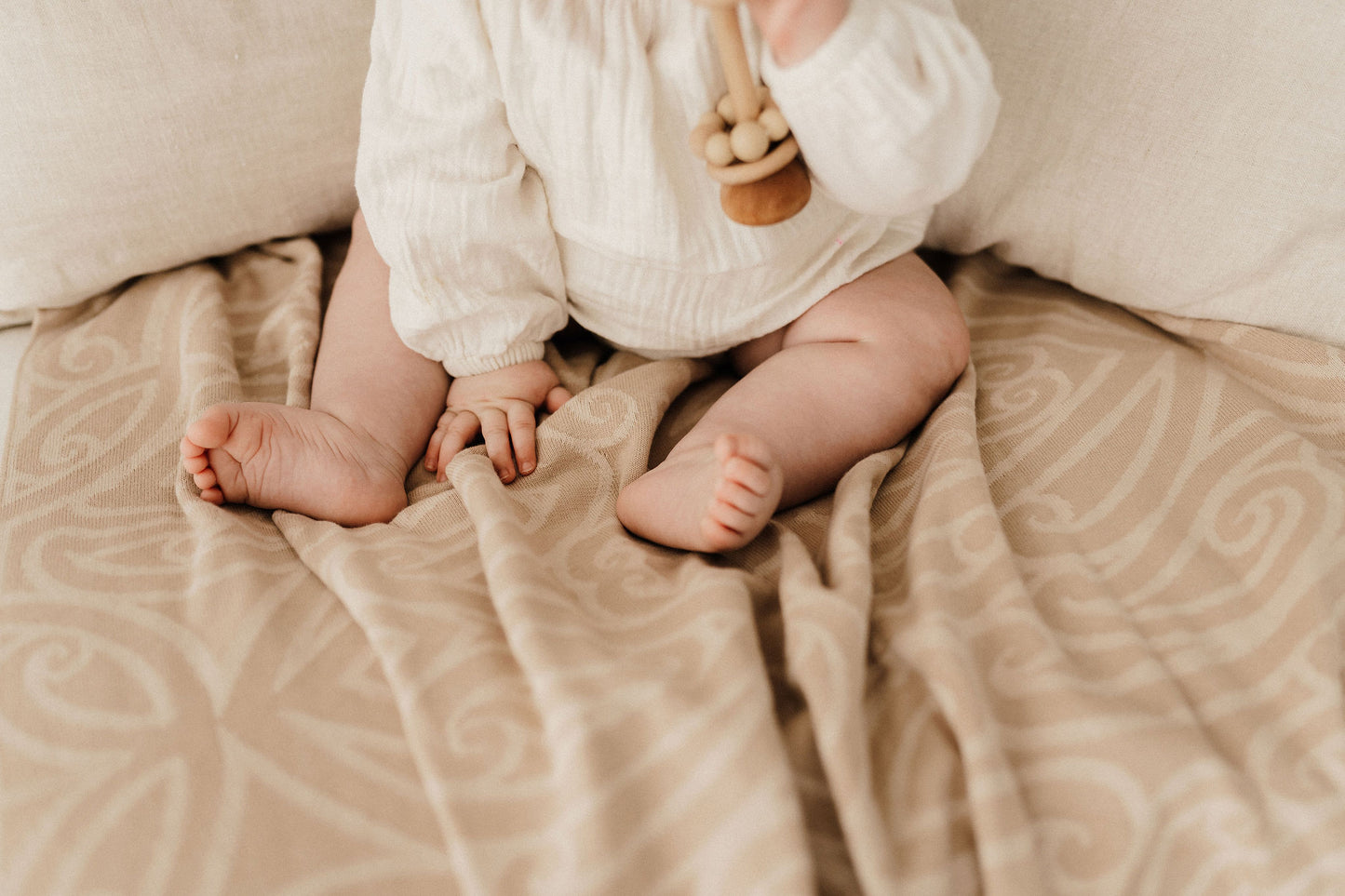 Bo & Ko |Mohimohi Woven Pēpi Blanket