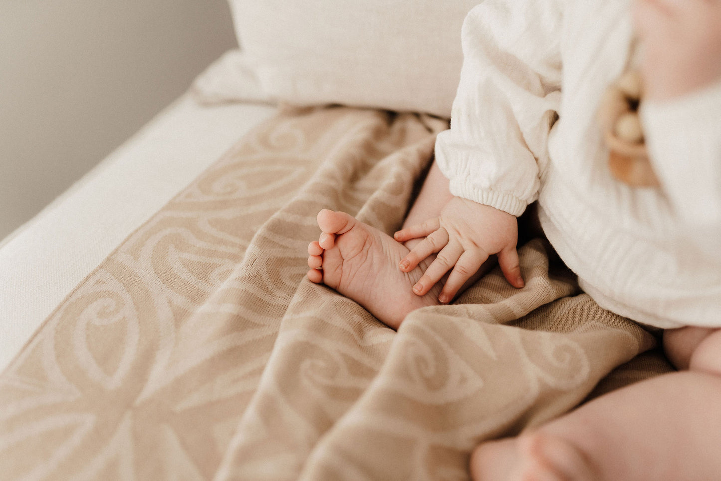 Bo & Ko |Mohimohi Woven Pēpi Blanket