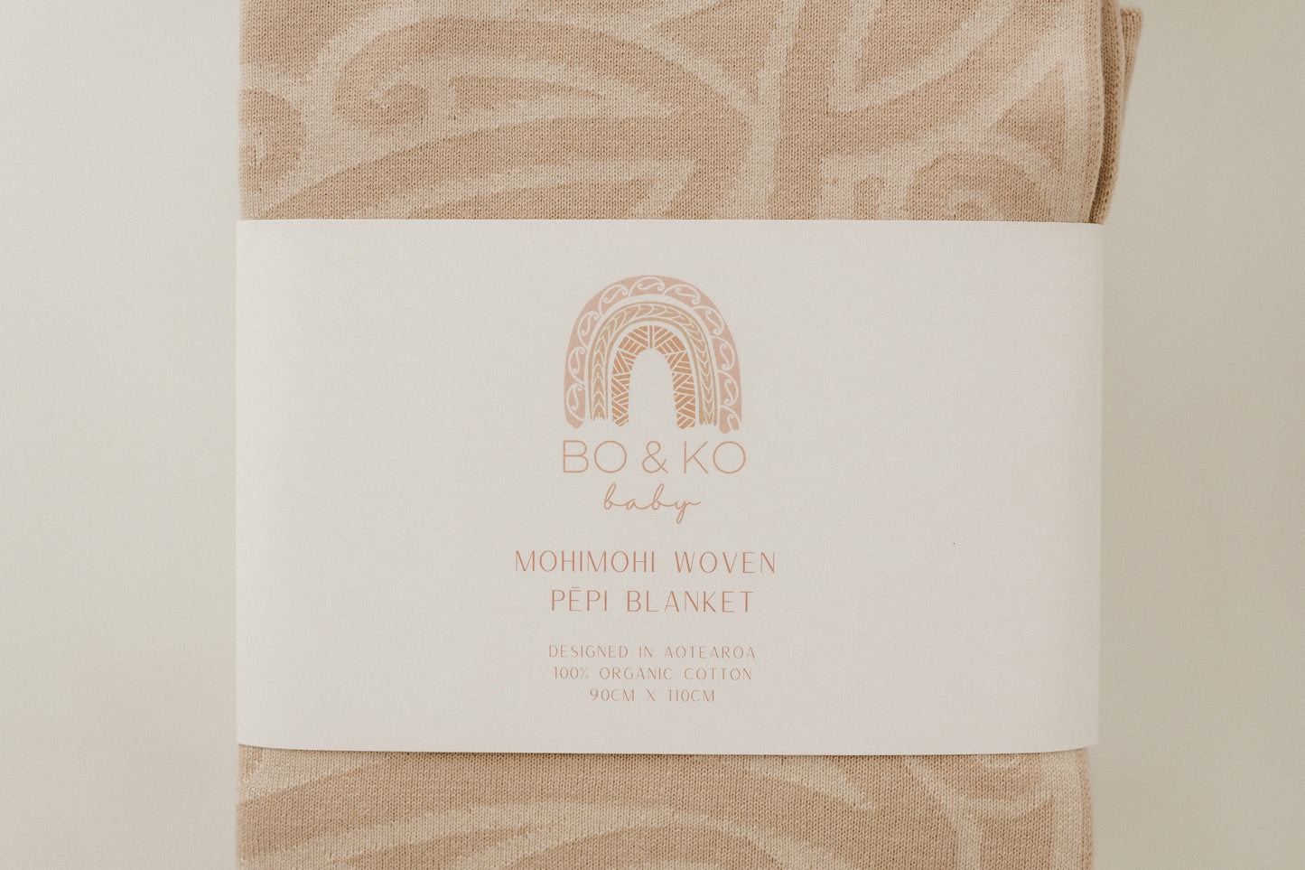 Bo & Ko |Mohimohi Woven Pēpi Blanket