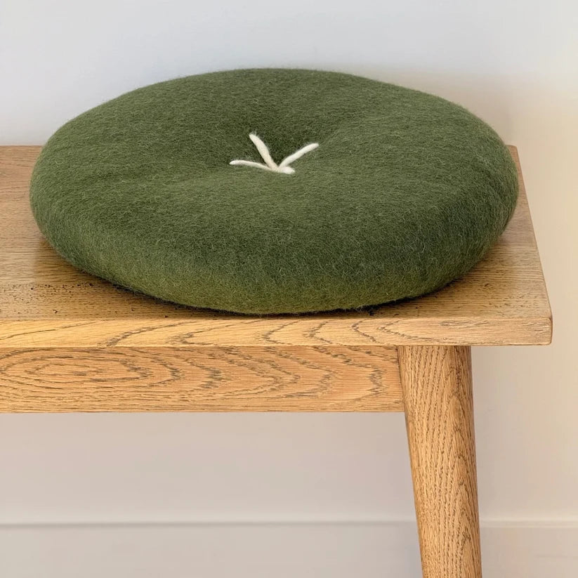 Felt Button Cushions - 40cm