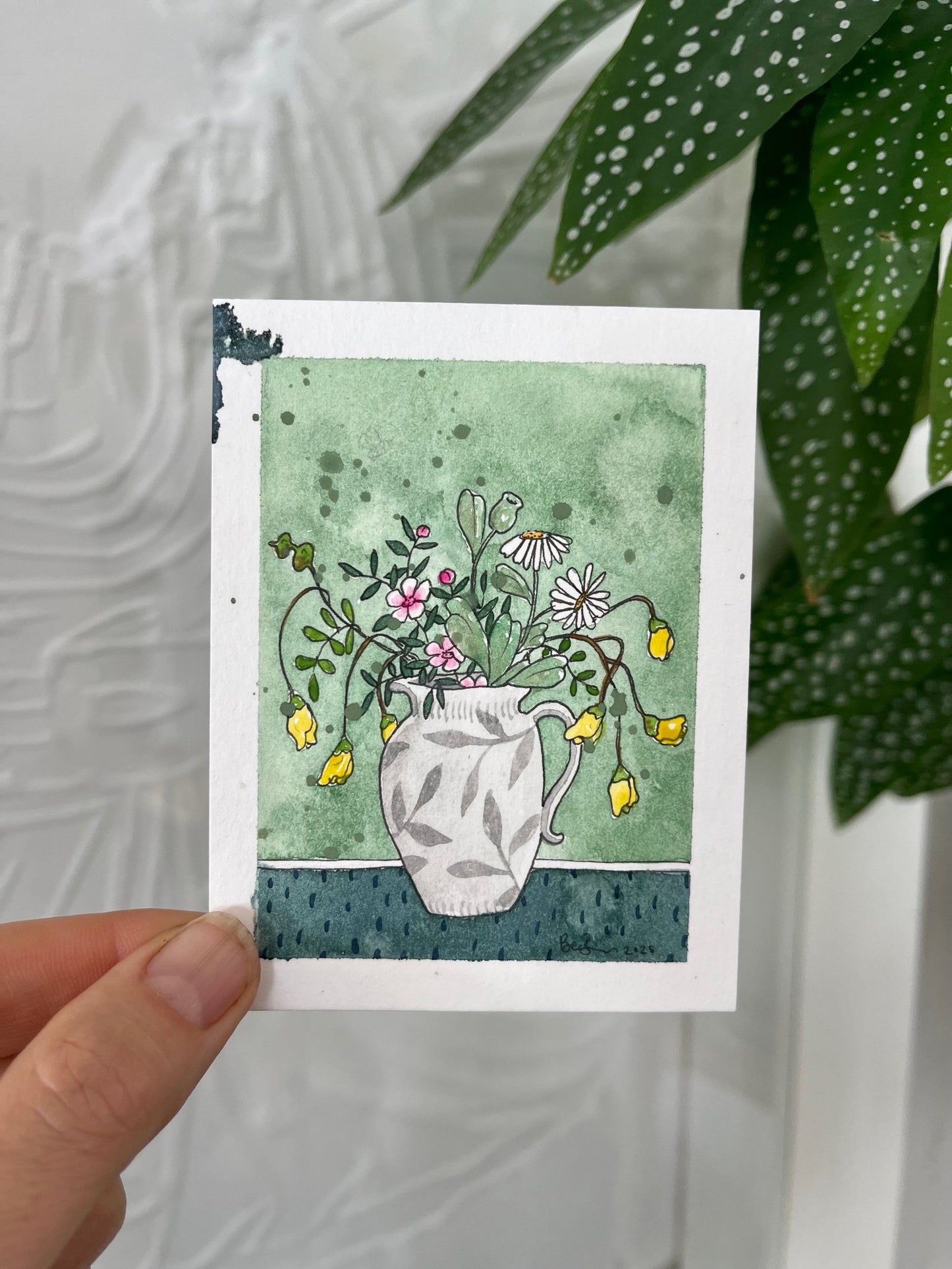 BEC BROWN | Framed mini | NZ Native Flowers