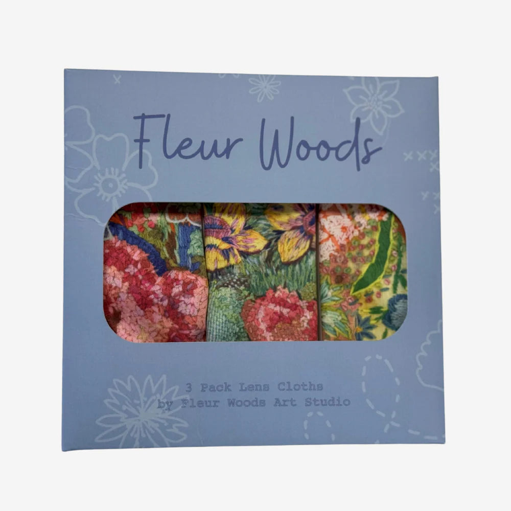 Fleur Woods | Lens Cloth - Set Of 3 - Meadow