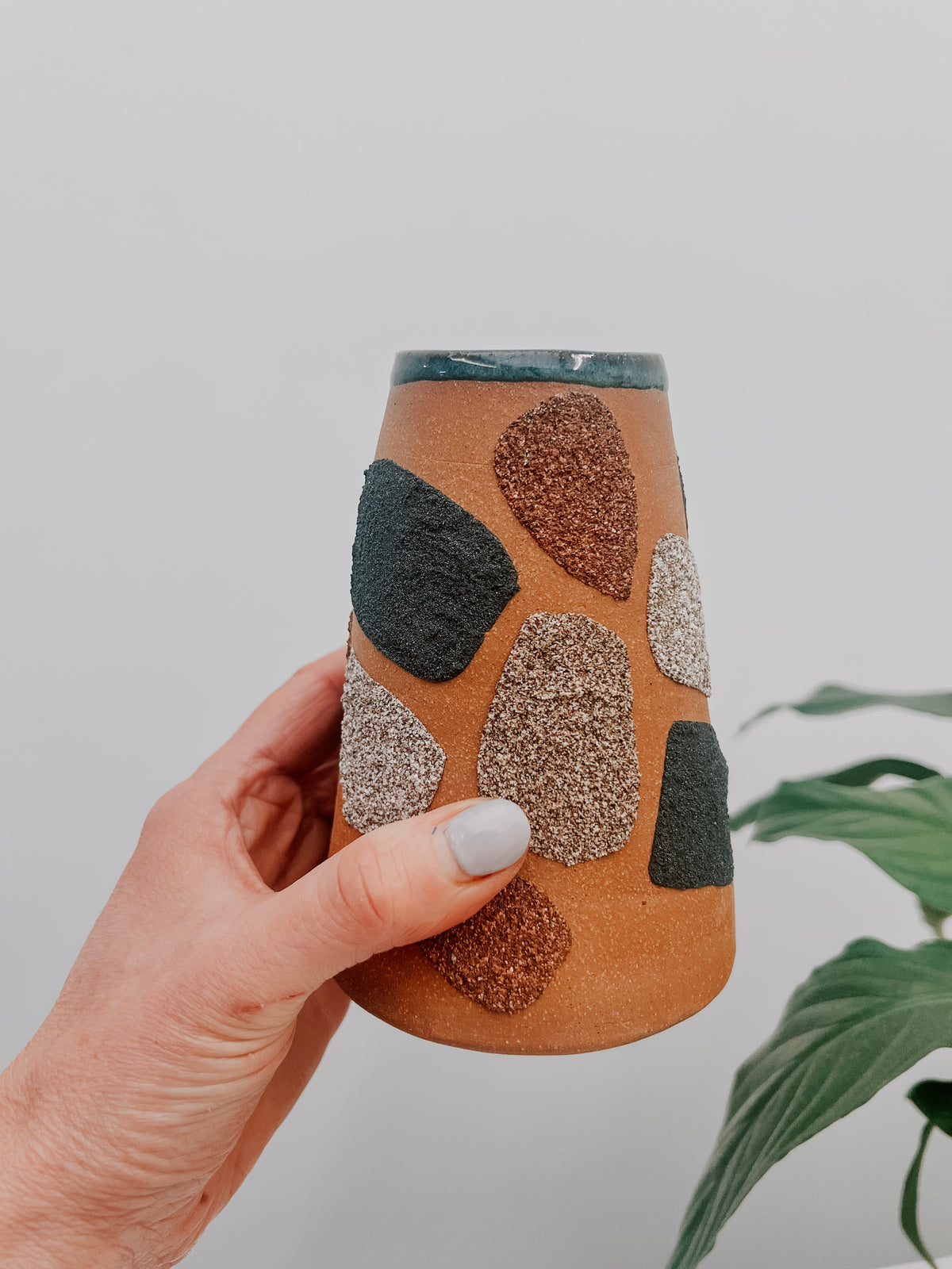 Patchwork Sand Vase