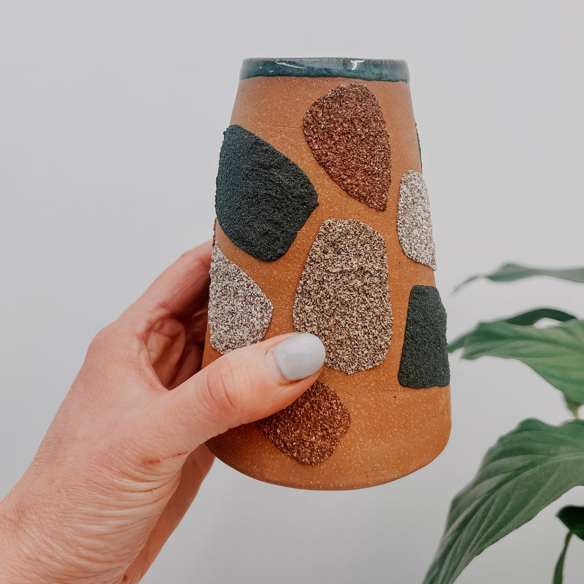 Patchwork Sand Vase