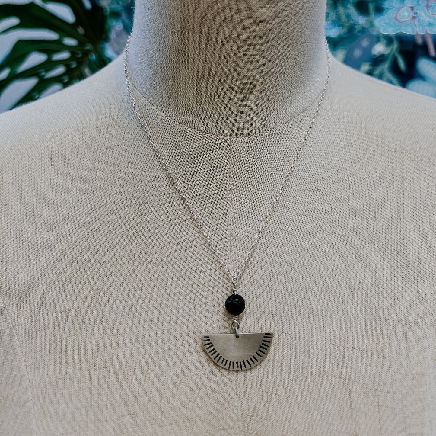 Fiona Mitcham | Lava Bead Necklace