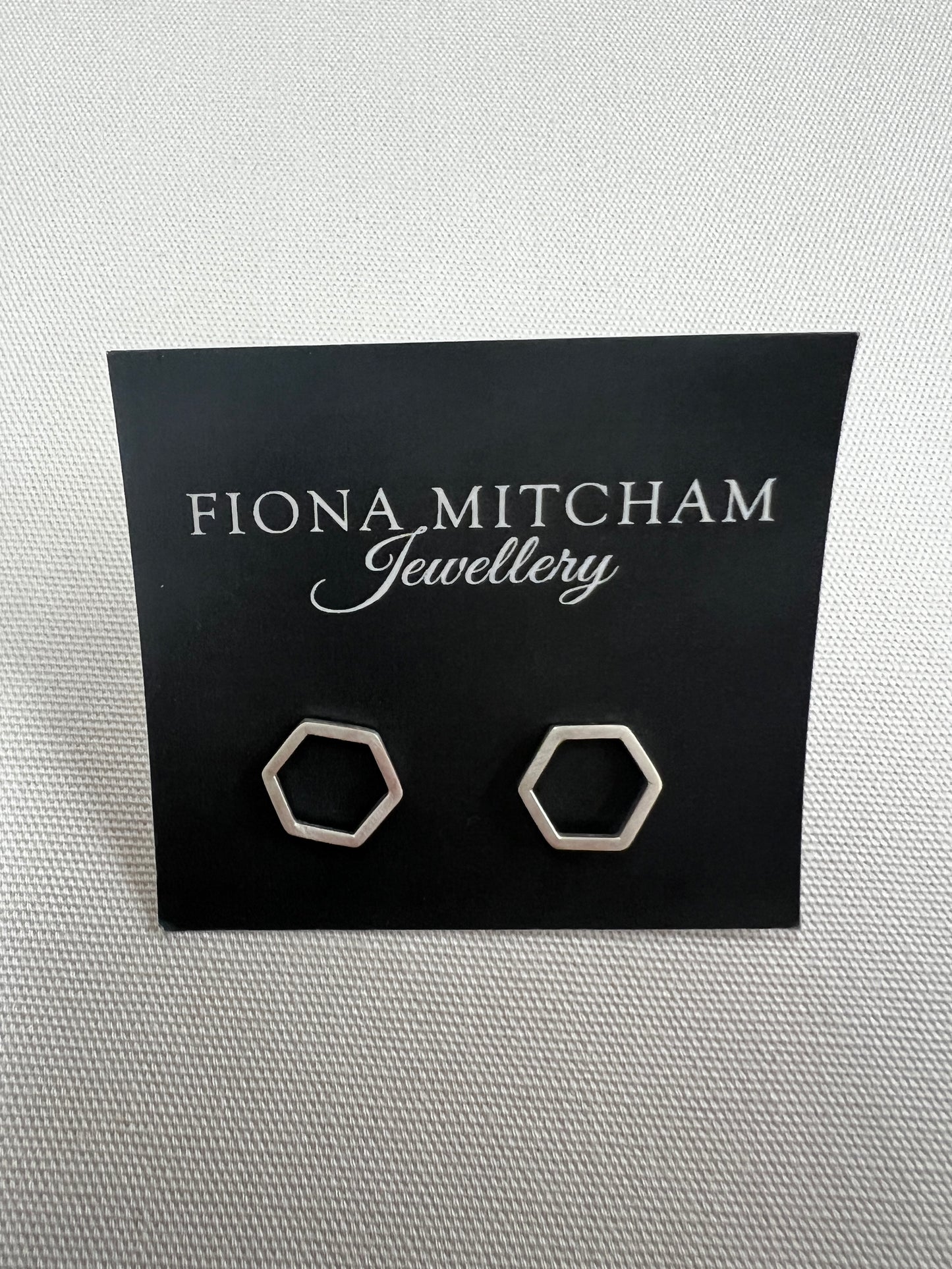 Fiona Mitcham | Silver Stud Earrings