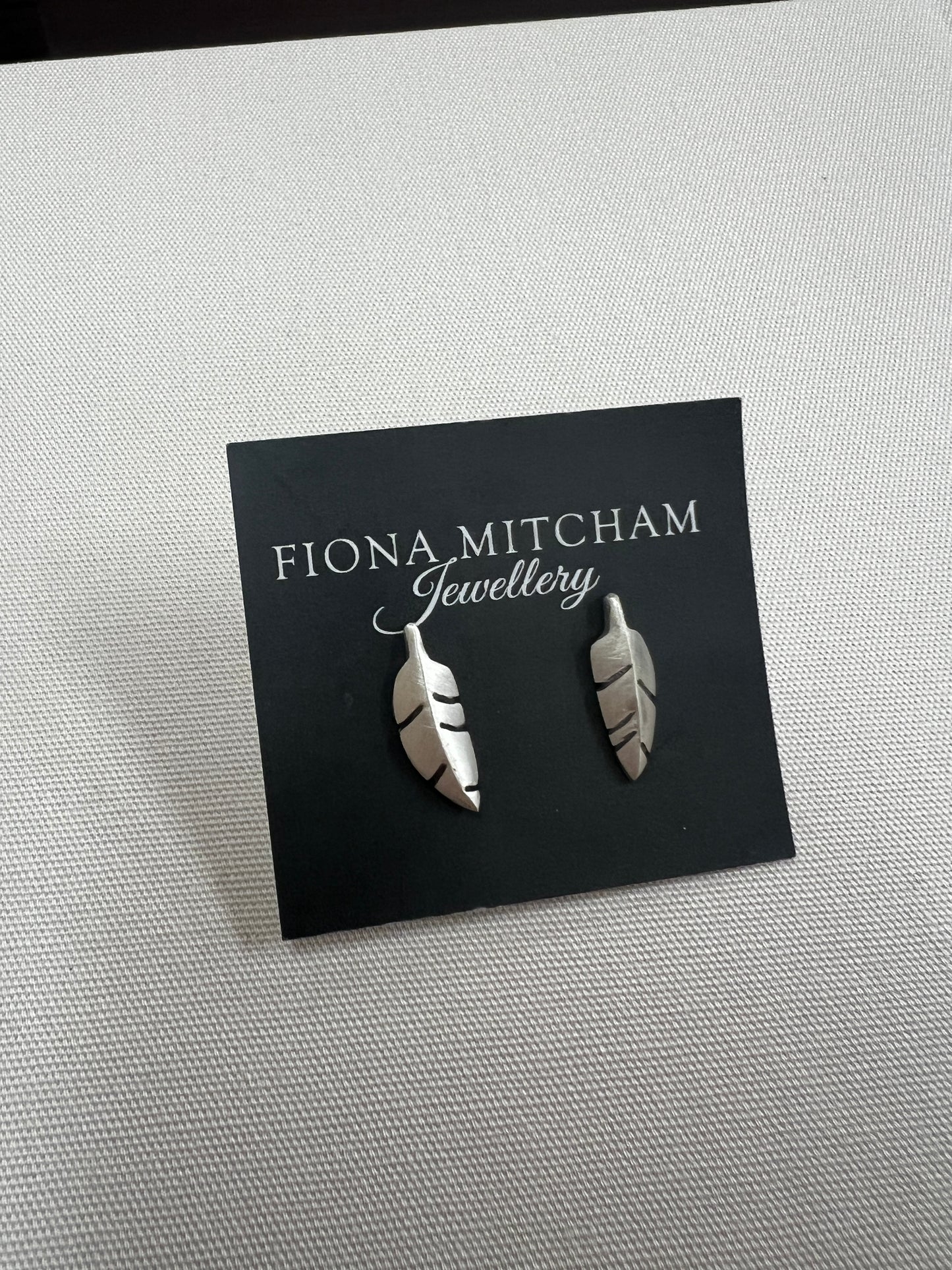 Fiona Mitcham | Silver Stud Earrings