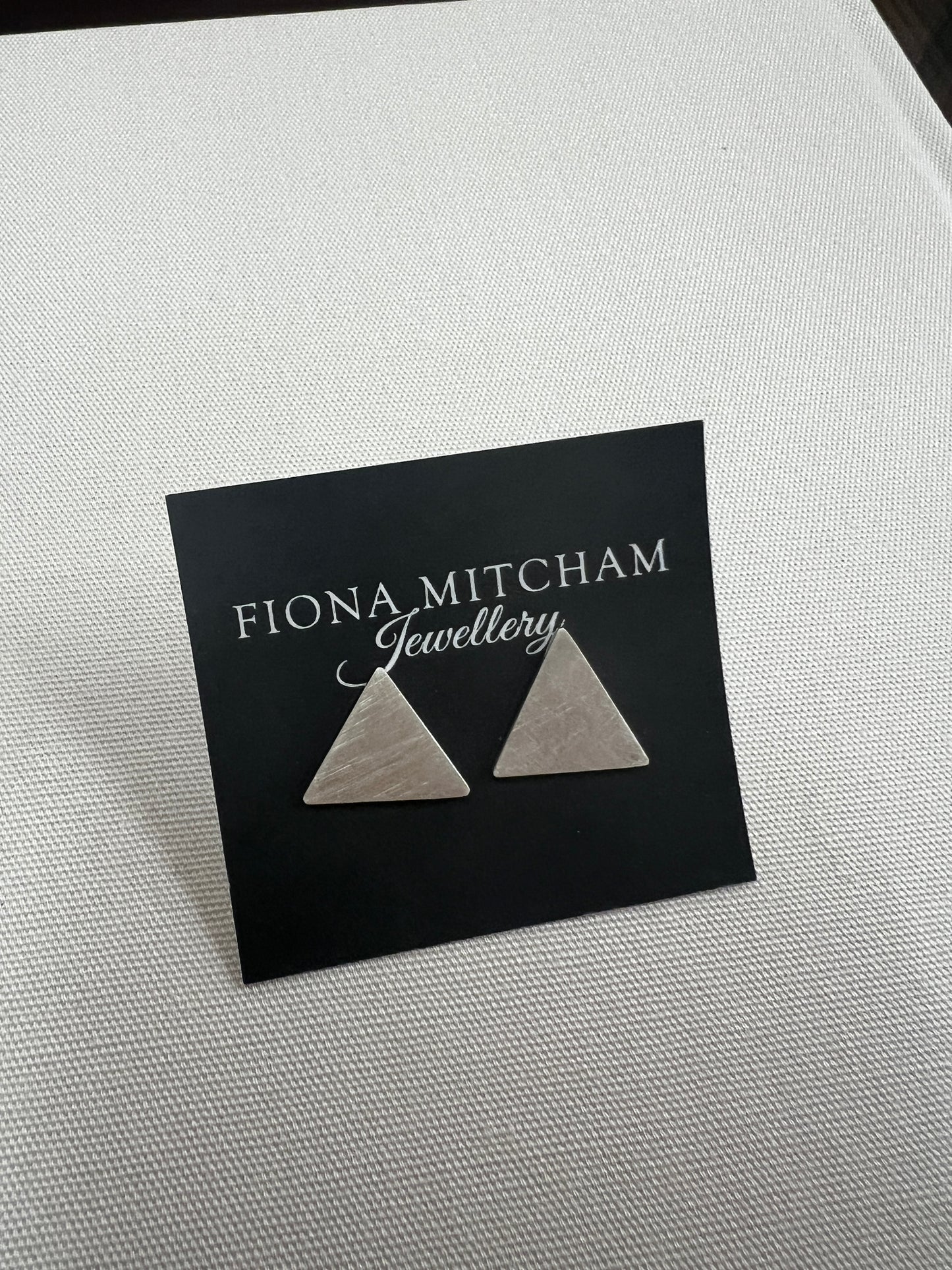 Fiona Mitcham | Silver Stud Earrings