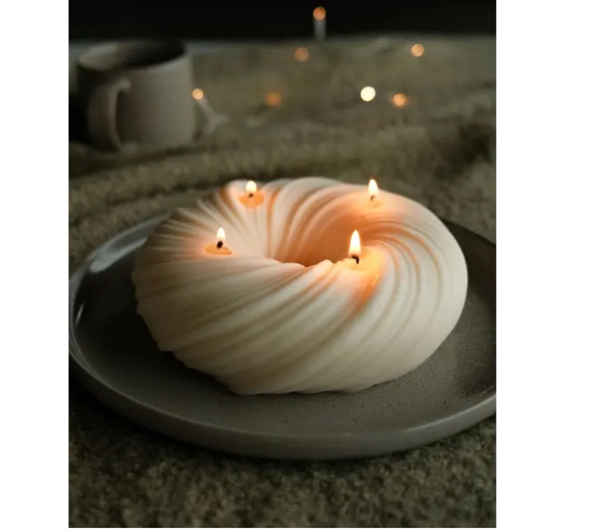 Wreath candle