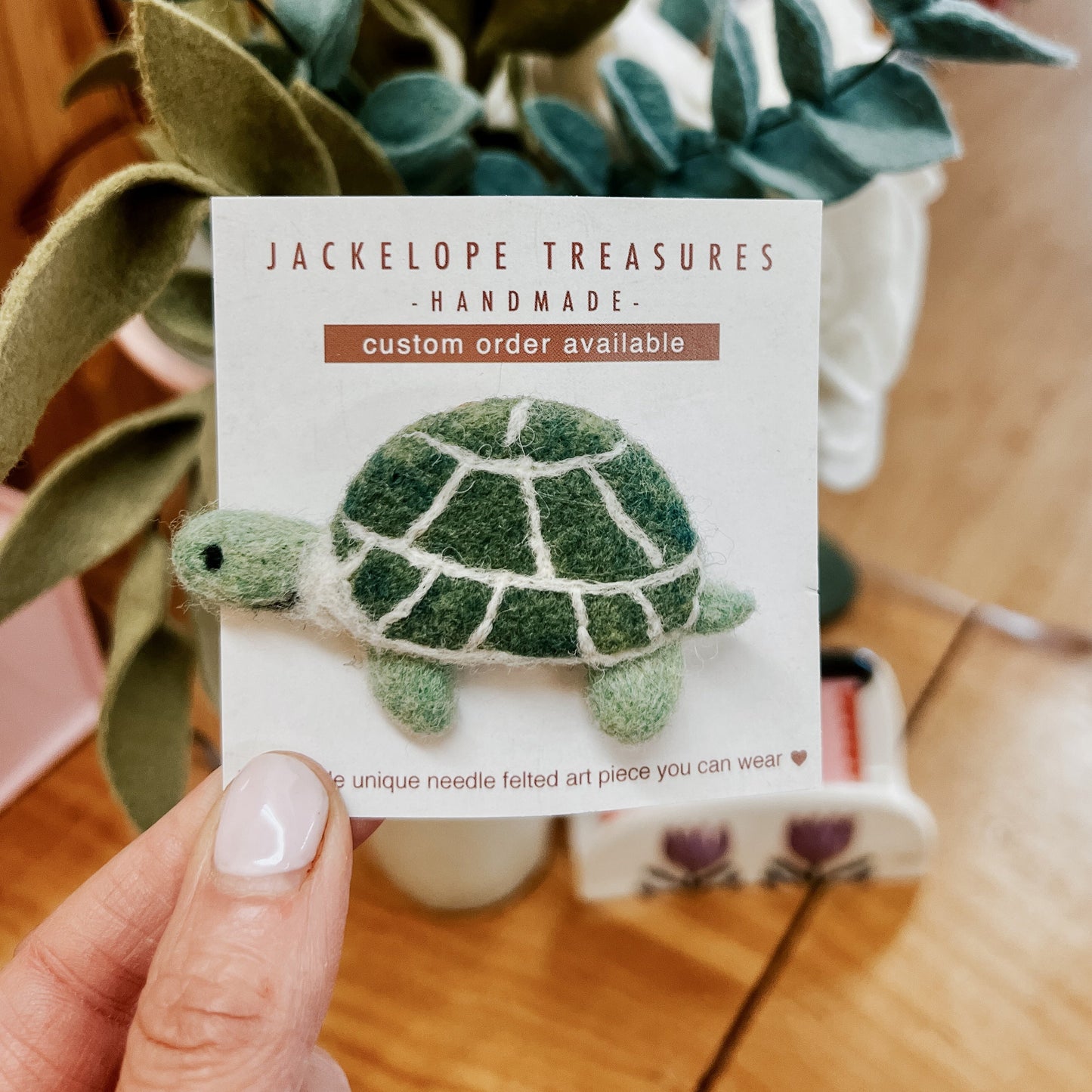 Jackelope Treasures | Turtle Brooch