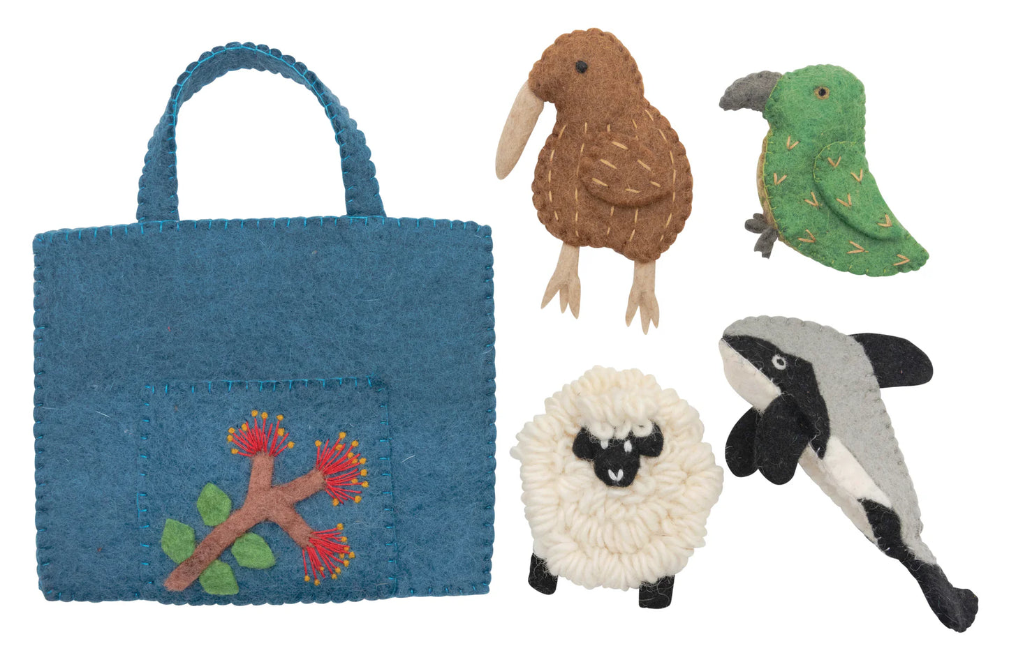 Finger Puppet Set | Kiwiana