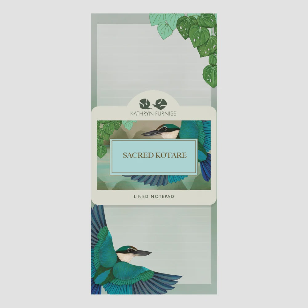 Kathryn Furniss List Pad - Sacred Kotare