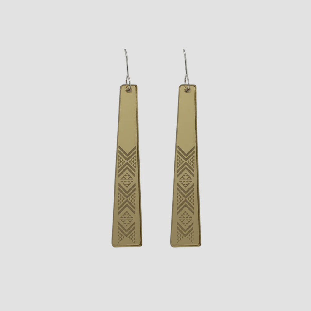 Nichola Earrings - Tāniko I