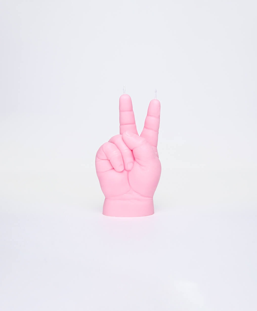 Peace Baby Hand Candle | Pink or Grey