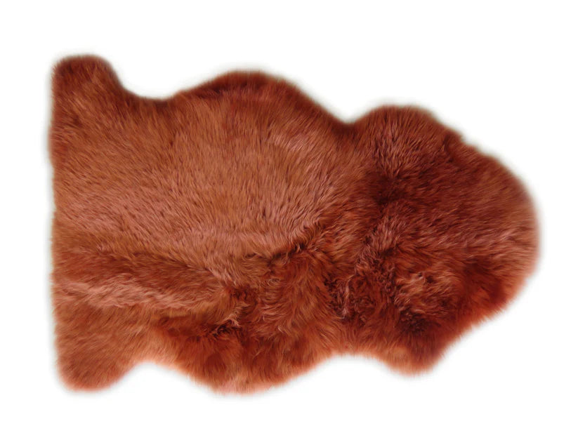 Single Sheepskin | Rust