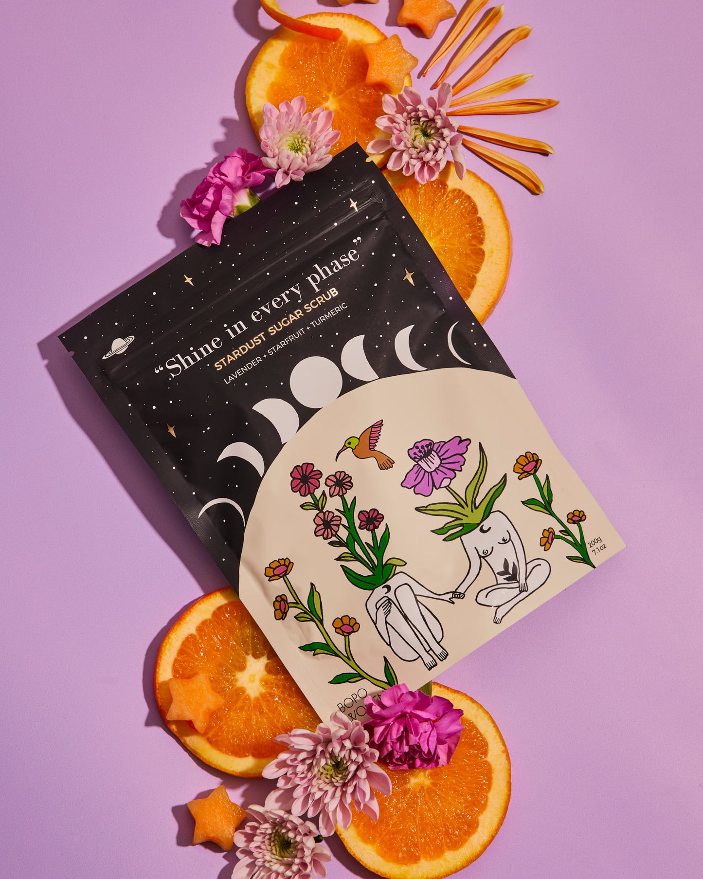 BOPO WOMAN | Sugar Scrub 200g - Stardust