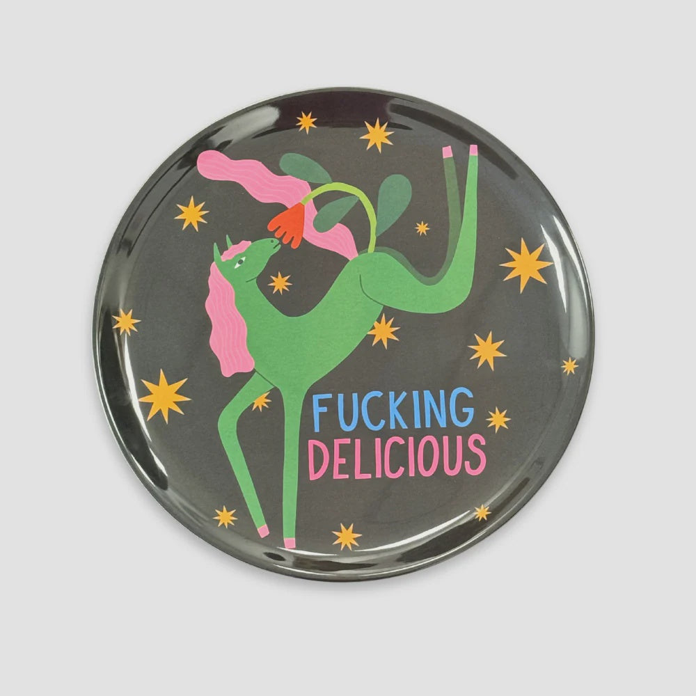STUDIO SOPH | Melamine Tray | F*#% Delicious