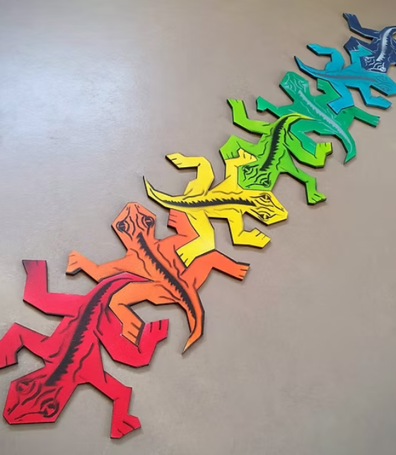 Flap Toys | Tessellating Tuataras