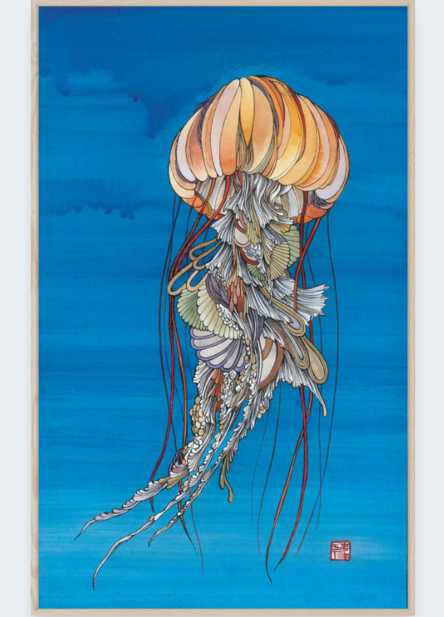 Kurage - Framed Art Print