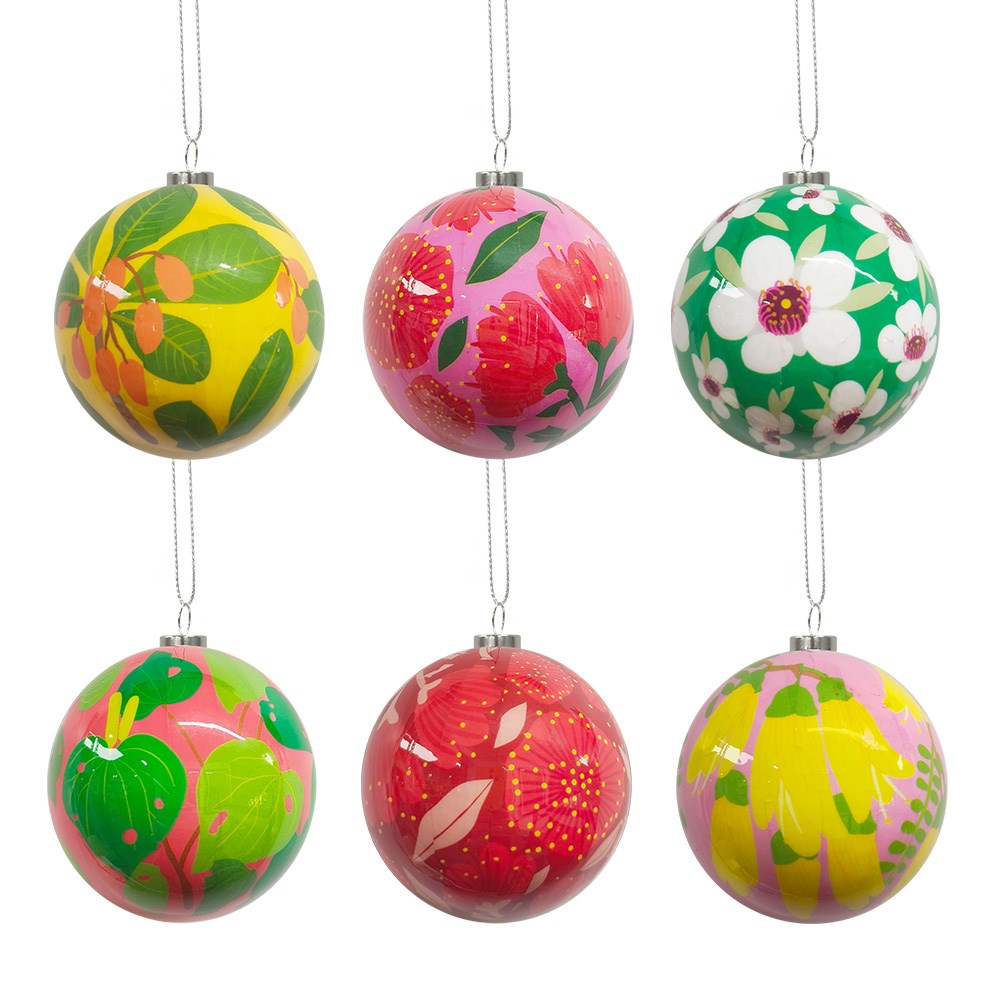 NZ Botanicals Christmas Baubles