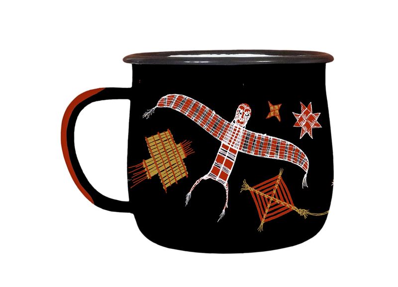 Wolfkamp & Stone - Matariki - Enamel Mug