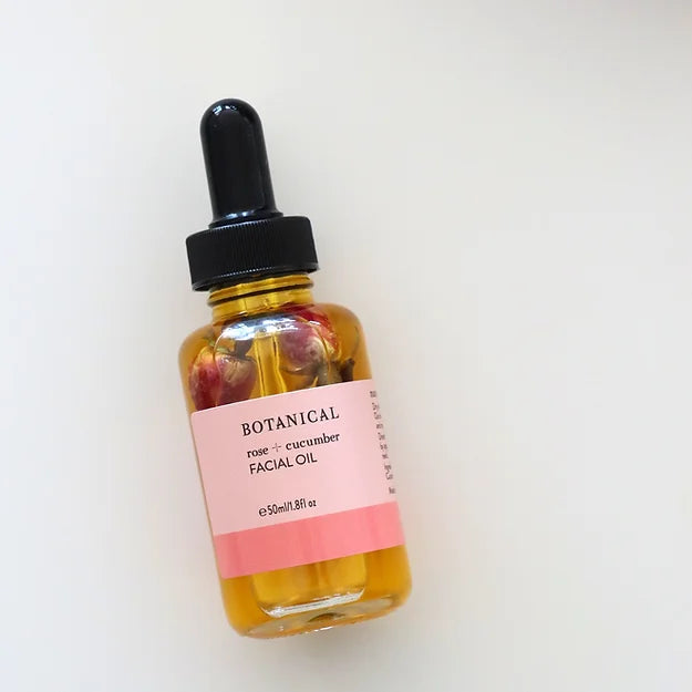 Rose + Cucumber FACIAL OIL - MATURE / DRY SKIN 50ml