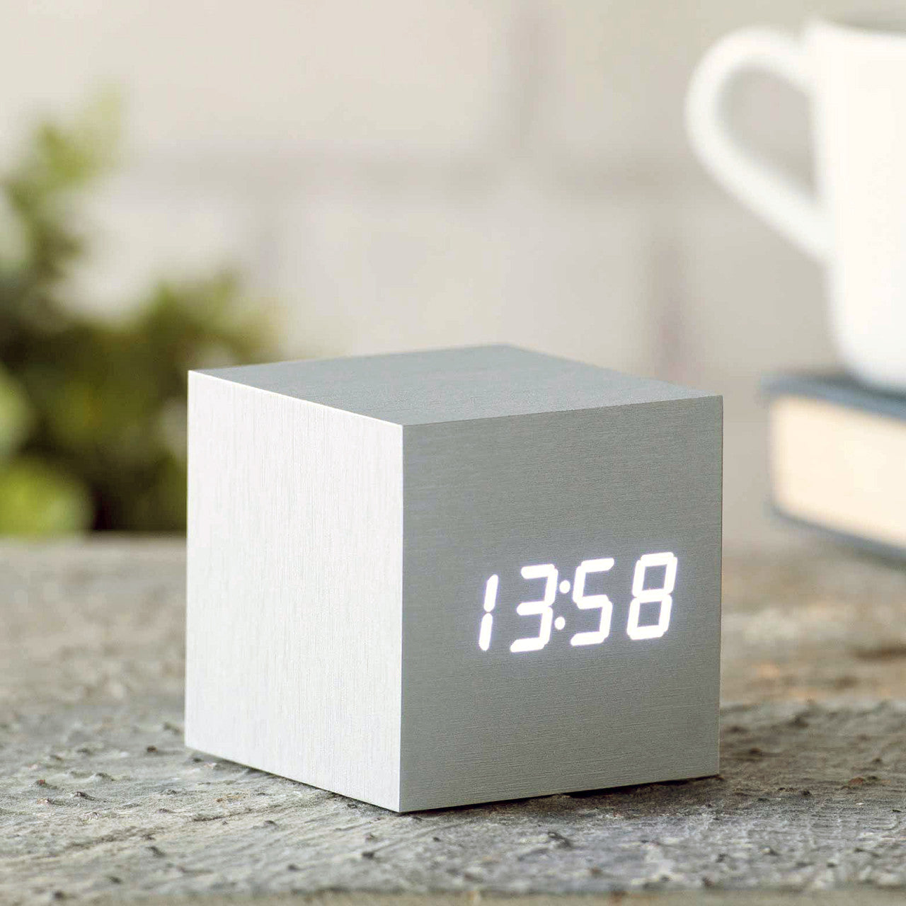 Gingko - Beech Green LED - Cube Click Clock