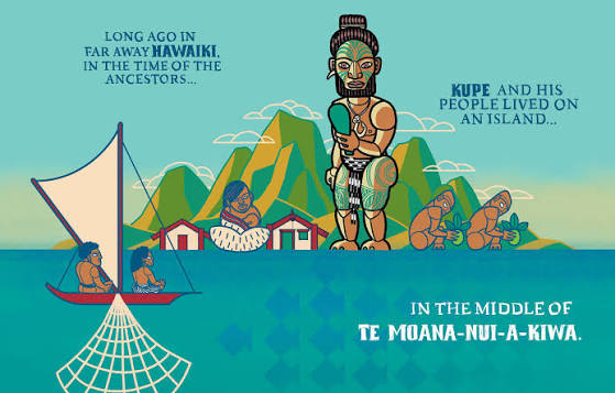 Mat Tait | Kupe and the Great Octopus of Muturangi