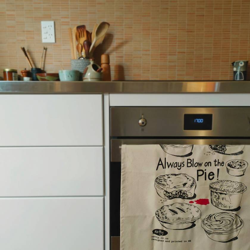 Always Blow On the Pie | Tea Towel