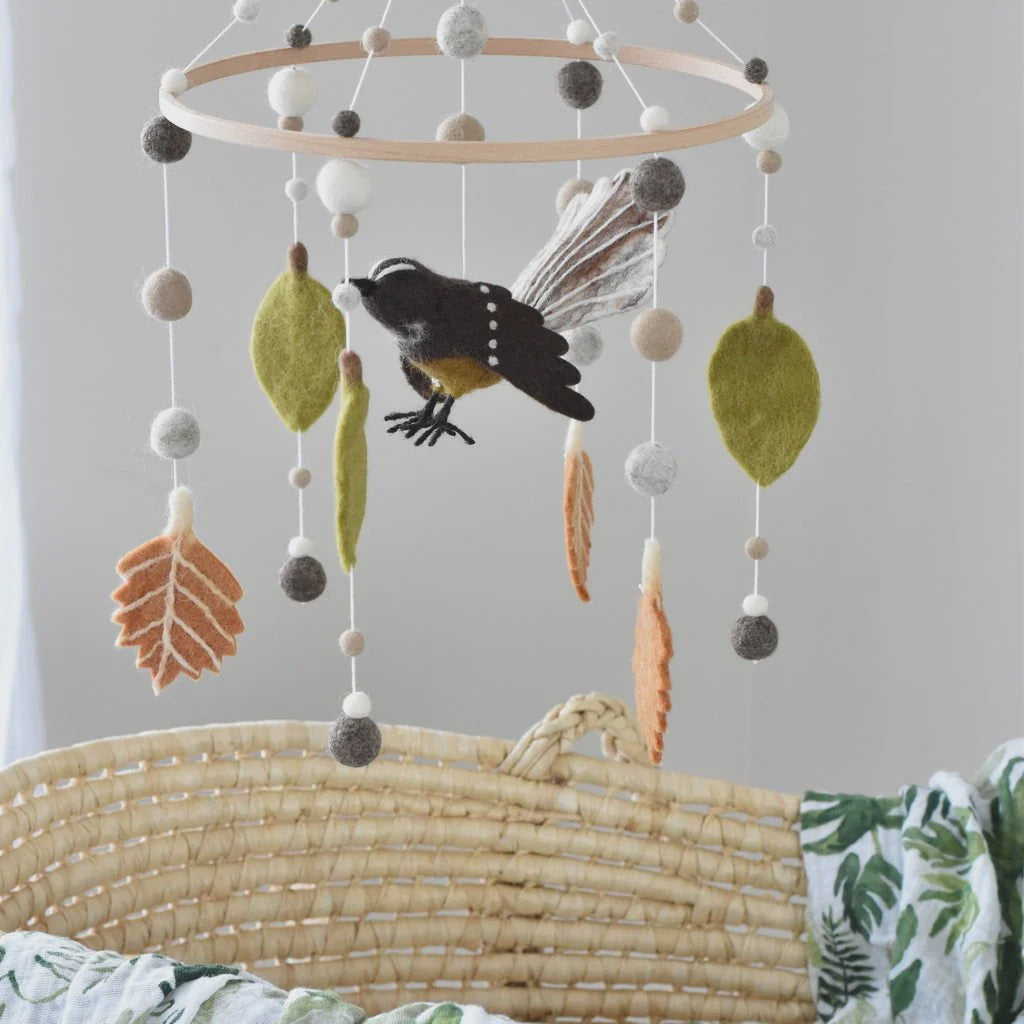PĪWAKAWAKA BABY MOBILE