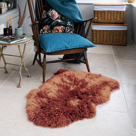 Single Sheepskin | Rust