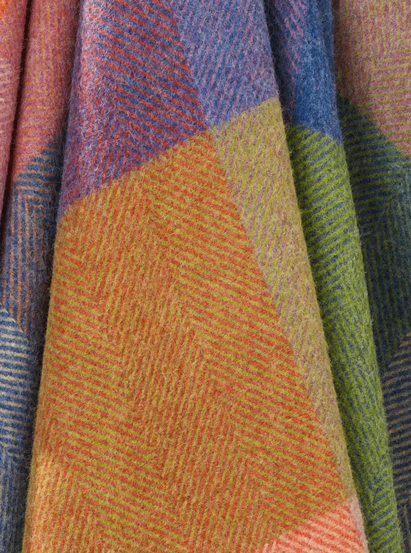 Harland Sunset NZ Wool Throw