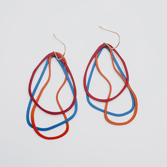 Tri Shape dangle earrings