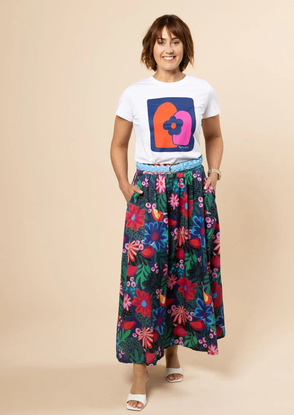 Two + Lou | Bowie Skirt - Wilderness