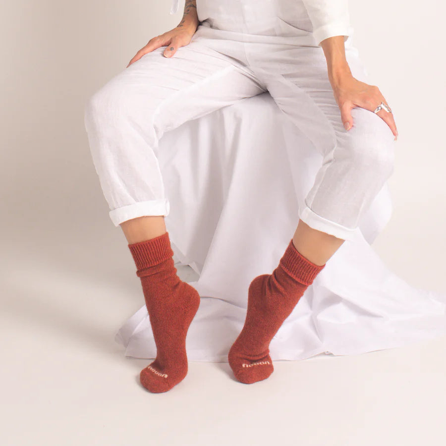 Possum Merino Wool HAMILTON Socks, Spice