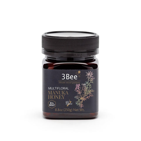 Multifloral Mānuka Honey 83+MGO - 250gm