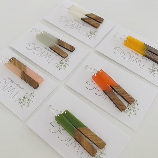 Twigg Jewellery | Scandi Rod Earrings