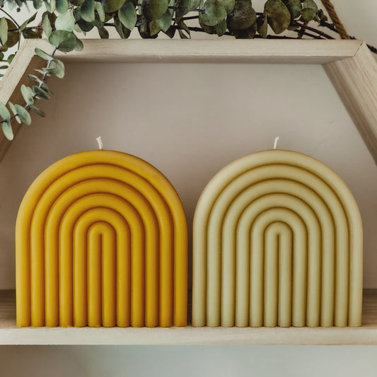 Large Arch | Beeswax Candle